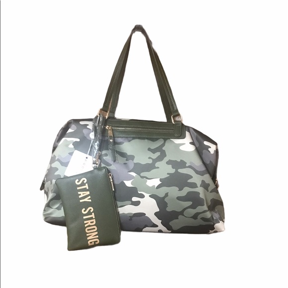 MMS Design Studio Handbags - MMS Design Studio Camouflage Sport Bag